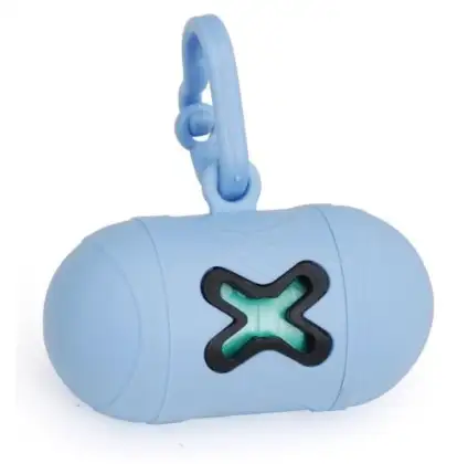 Купить camon citygo диспенсер для пакетов голубой